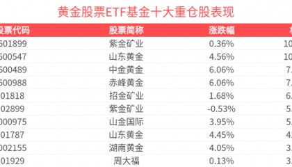 最高涨超2%！黄金股票ETF基金(159322)获资金持续追捧