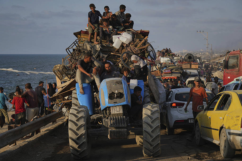 “地狱就在加沙”:百万加沙人的生死逃亡