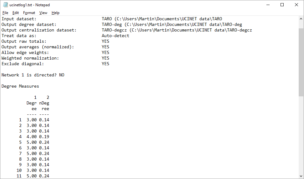 UCINET —社会网络分析软件