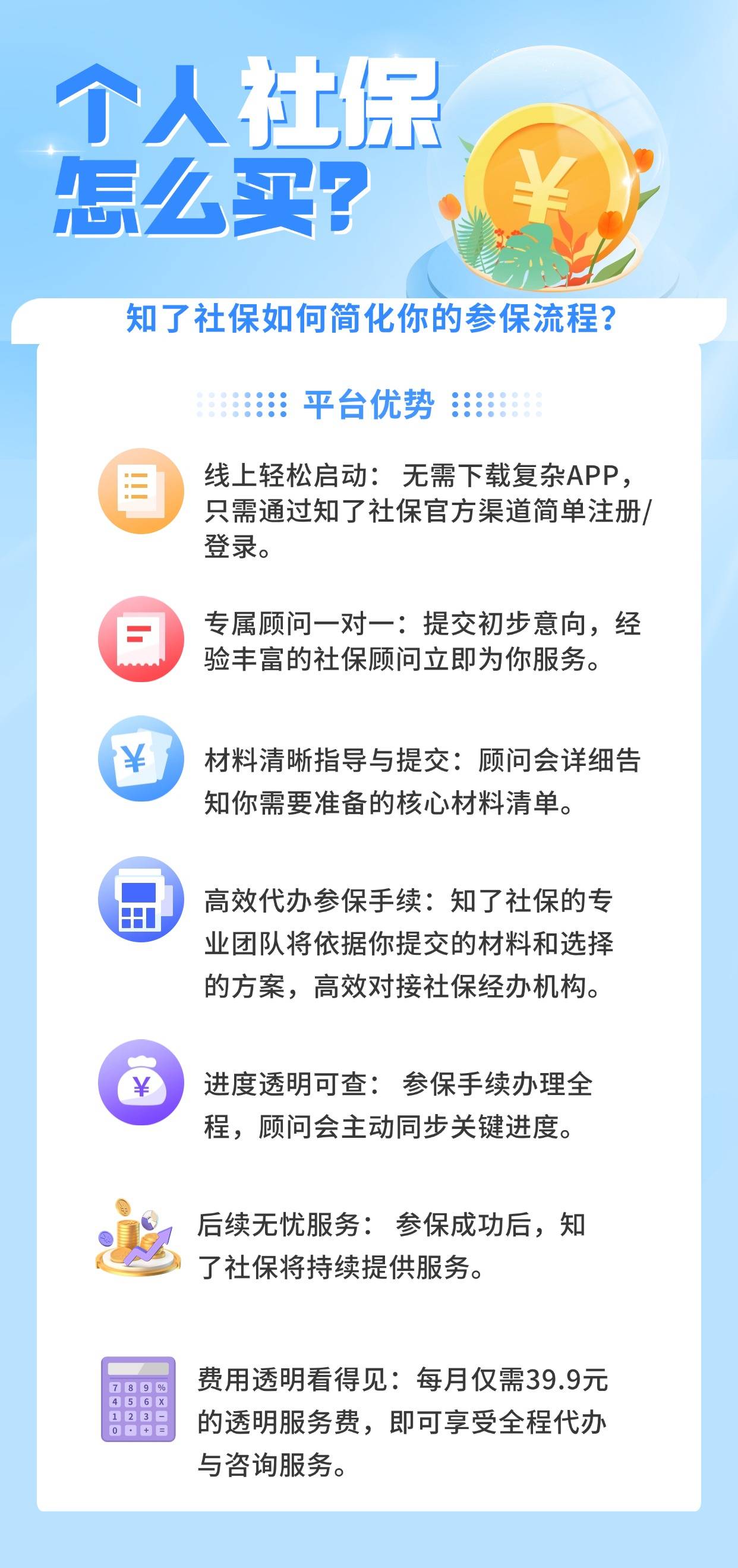 个人买社保怎么买